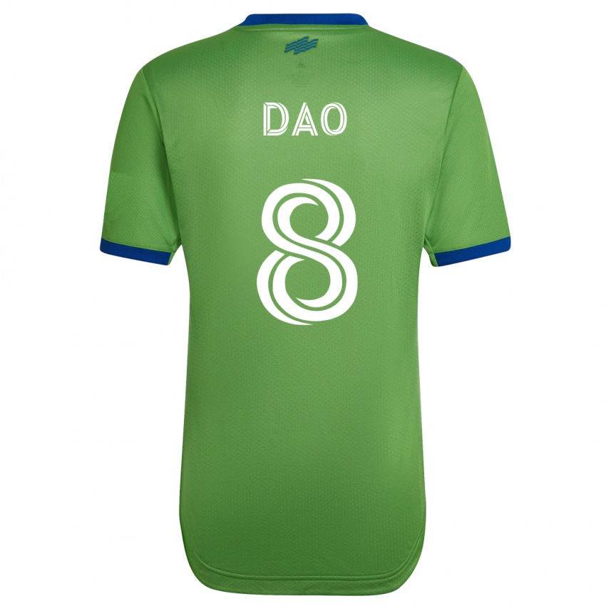 Niño Camiseta Kaylee Dao #8 Verde 1ª Equipación 2023/24 La Camisa México