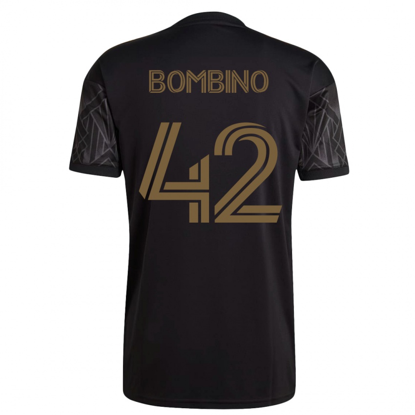 Niño Camiseta Luca Bombino #42 Negro 1ª Equipación 2023/24 La Camisa México