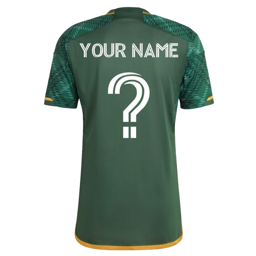 Niño Camiseta Su Nombre #0 Verde 1ª Equipación 2023/24 La Camisa México