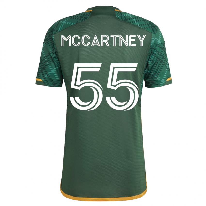 Niño Camiseta Dawson Mccartney #55 Verde 1ª Equipación 2023/24 La Camisa México