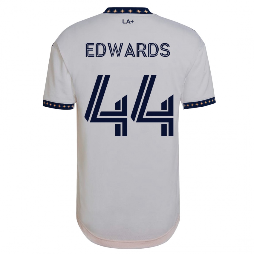 Niño Camiseta Raheem Edwards #44 Blanco 1ª Equipación 2023/24 La Camisa México