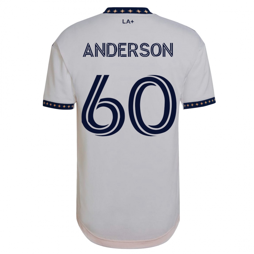 Niño Camiseta Nolan Anderson #60 Blanco 1ª Equipación 2023/24 La Camisa México