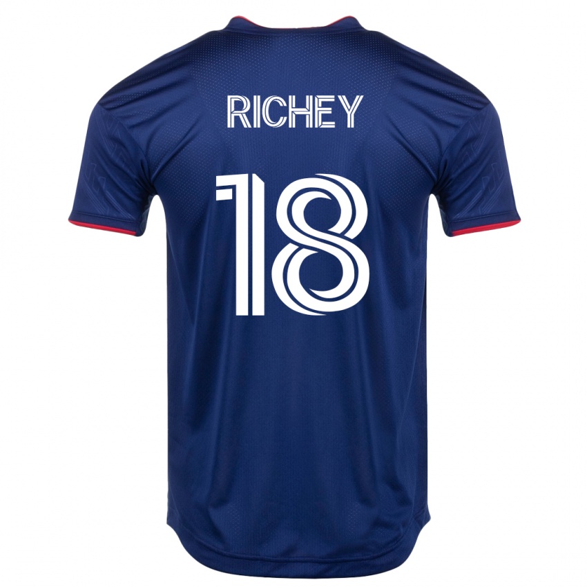 Niño Camiseta Spencer Richey #18 Armada 1ª Equipación 2023/24 La Camisa México