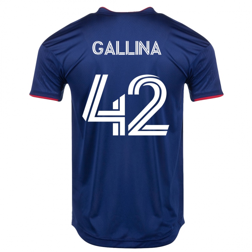 Niño Camiseta Henrique Gallina #42 Armada 1ª Equipación 2023/24 La Camisa México