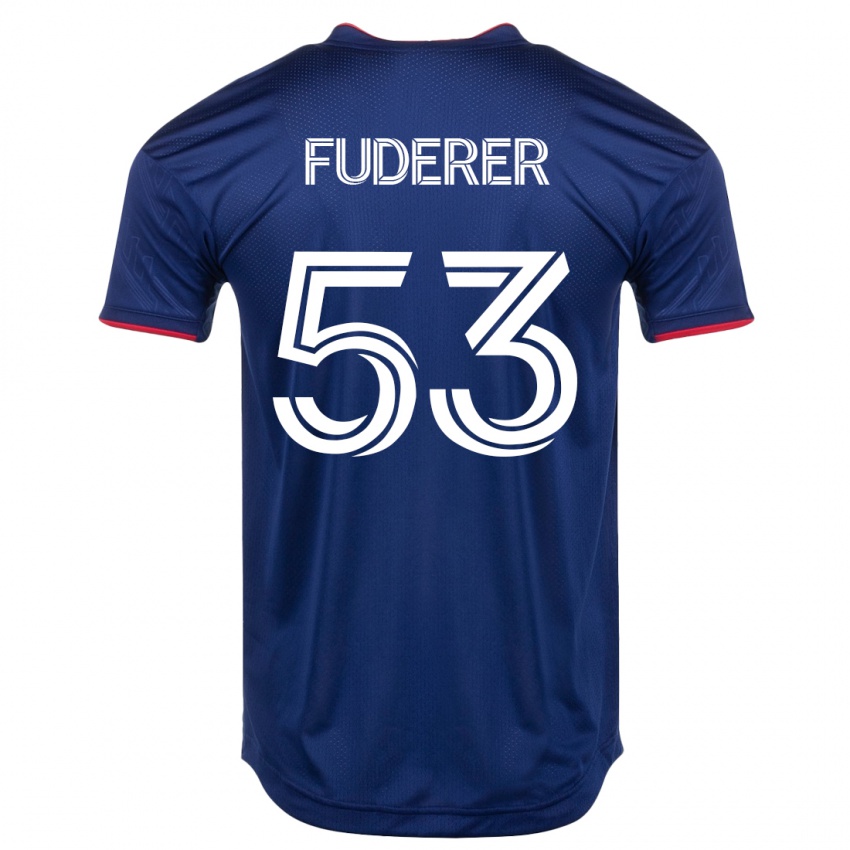 Niño Camiseta Jake Fuderer #53 Armada 1ª Equipación 2023/24 La Camisa México