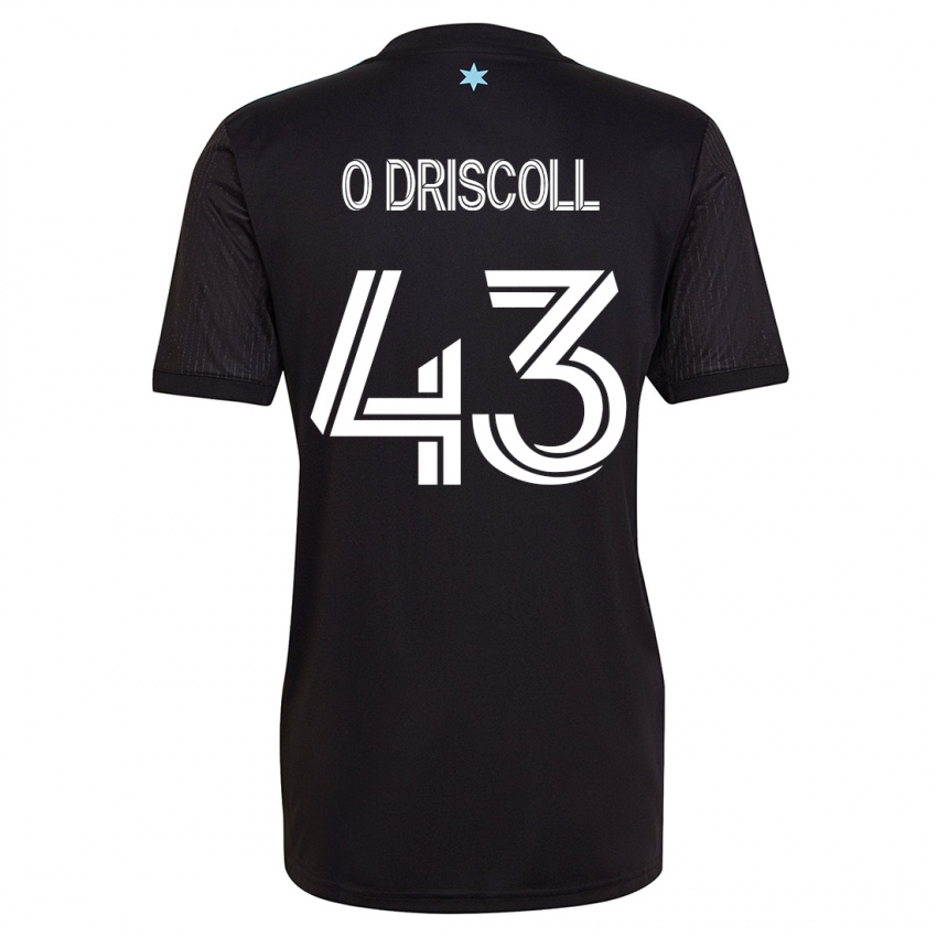 Niño Camiseta Rory O'driscoll #43 Negro 1ª Equipación 2023/24 La Camisa México