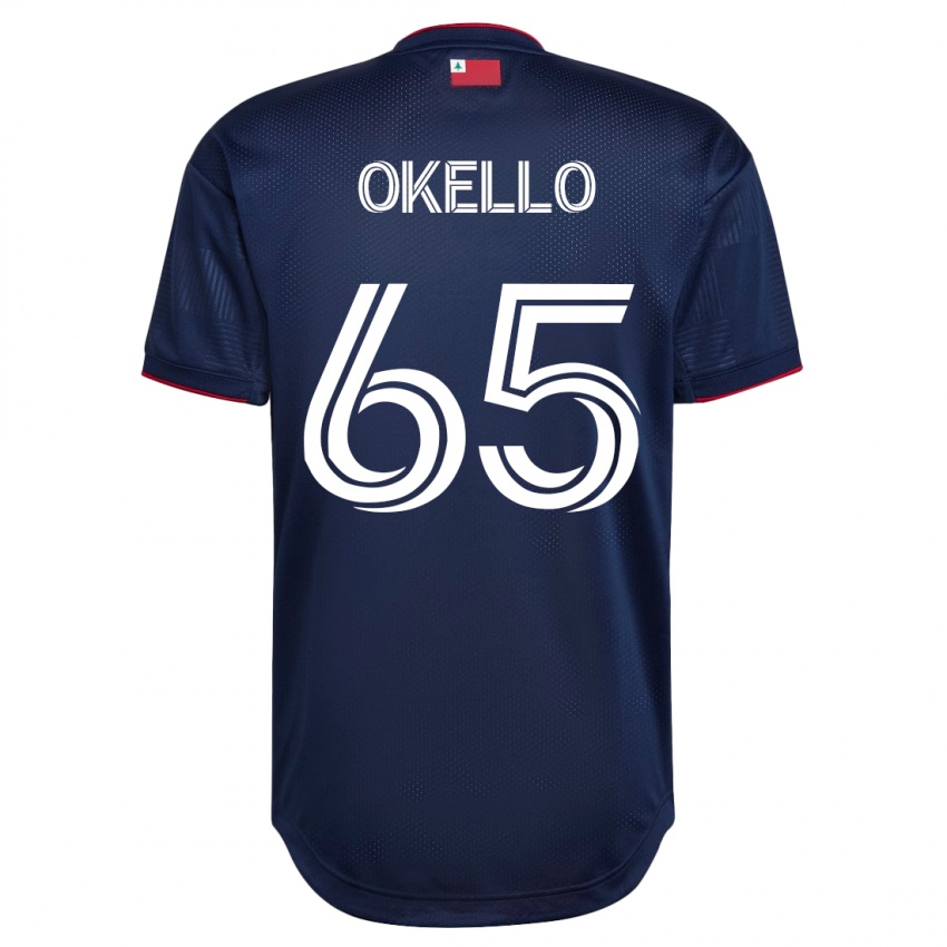 Niño Camiseta Noble Okello #65 Armada 1ª Equipación 2023/24 La Camisa México