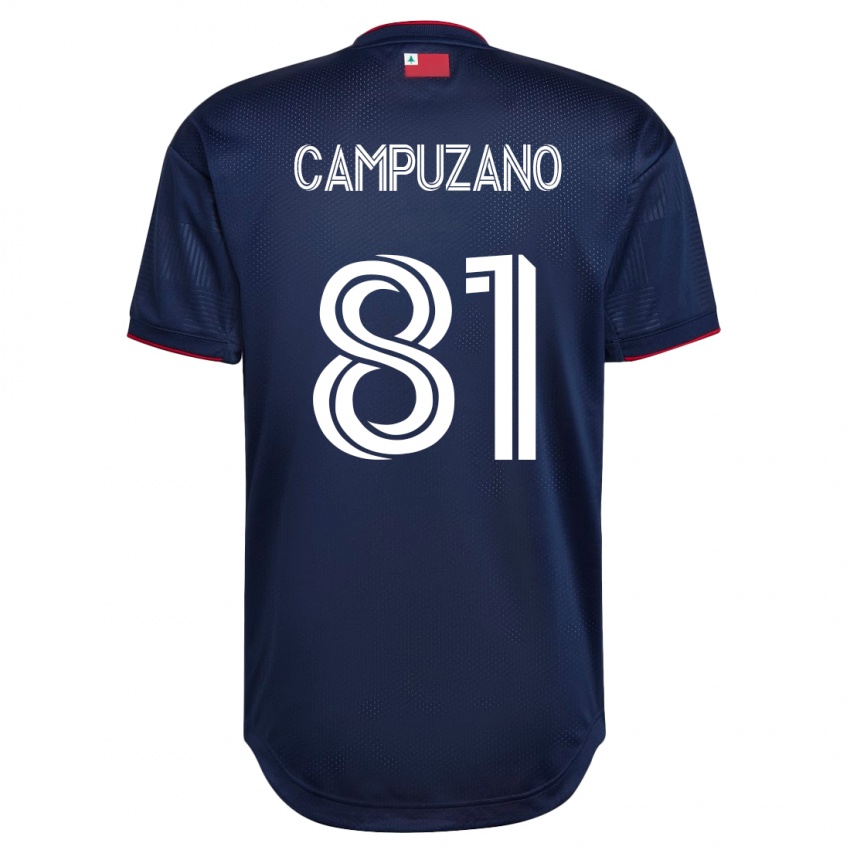 Niño Camiseta Nico Campuzano #81 Armada 1ª Equipación 2023/24 La Camisa México