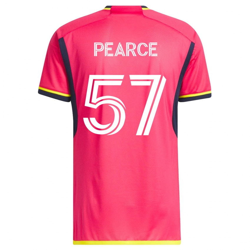Niño Camiseta Tyson Pearce #57 Rosa 1ª Equipación 2023/24 La Camisa México