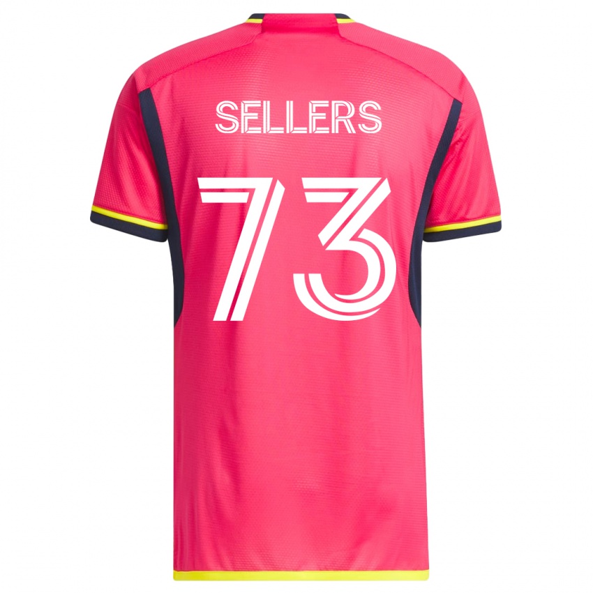Niño Camiseta Braydon Sellers #73 Rosa 1ª Equipación 2023/24 La Camisa México