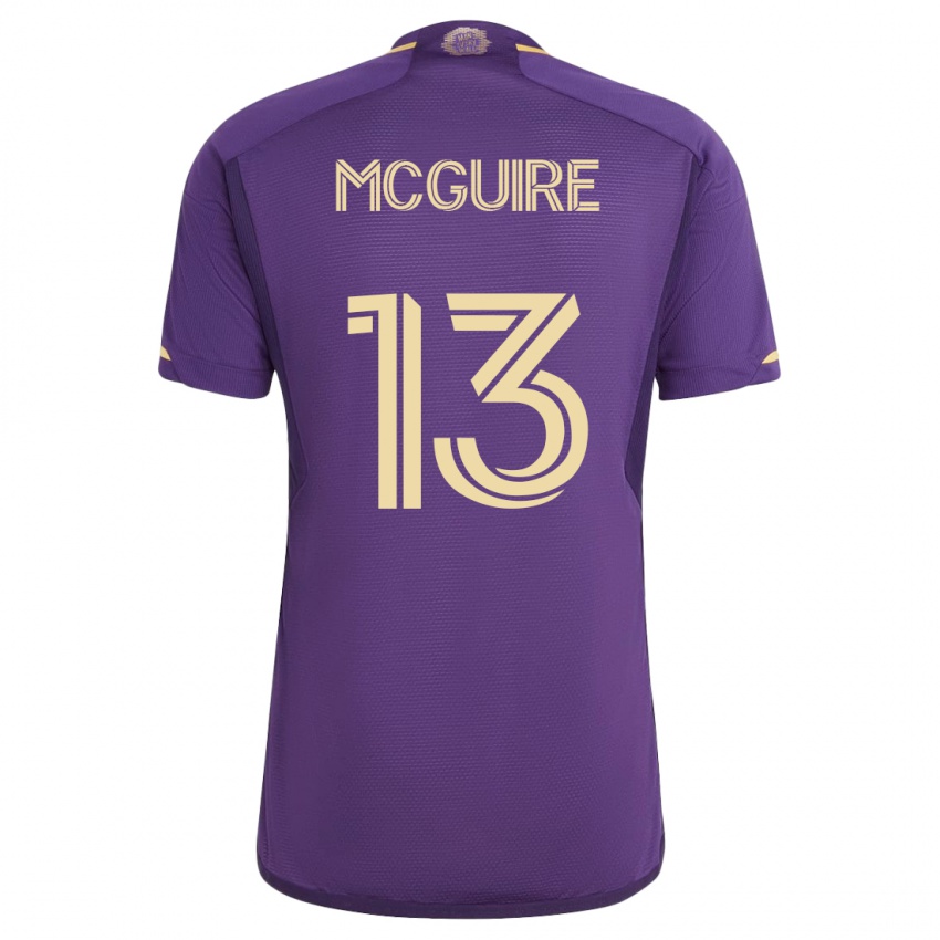 Niño Camiseta Duncan Mcguire #13 Violeta 1ª Equipación 2023/24 La Camisa México