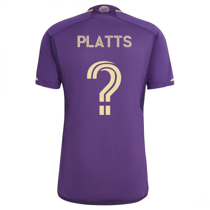 Niño Camiseta Shawn Platts #0 Violeta 1ª Equipación 2023/24 La Camisa México