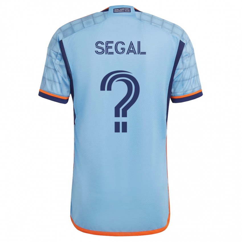 Niño Camiseta Gabriel Segal #0 Azul 1ª Equipación 2023/24 La Camisa México