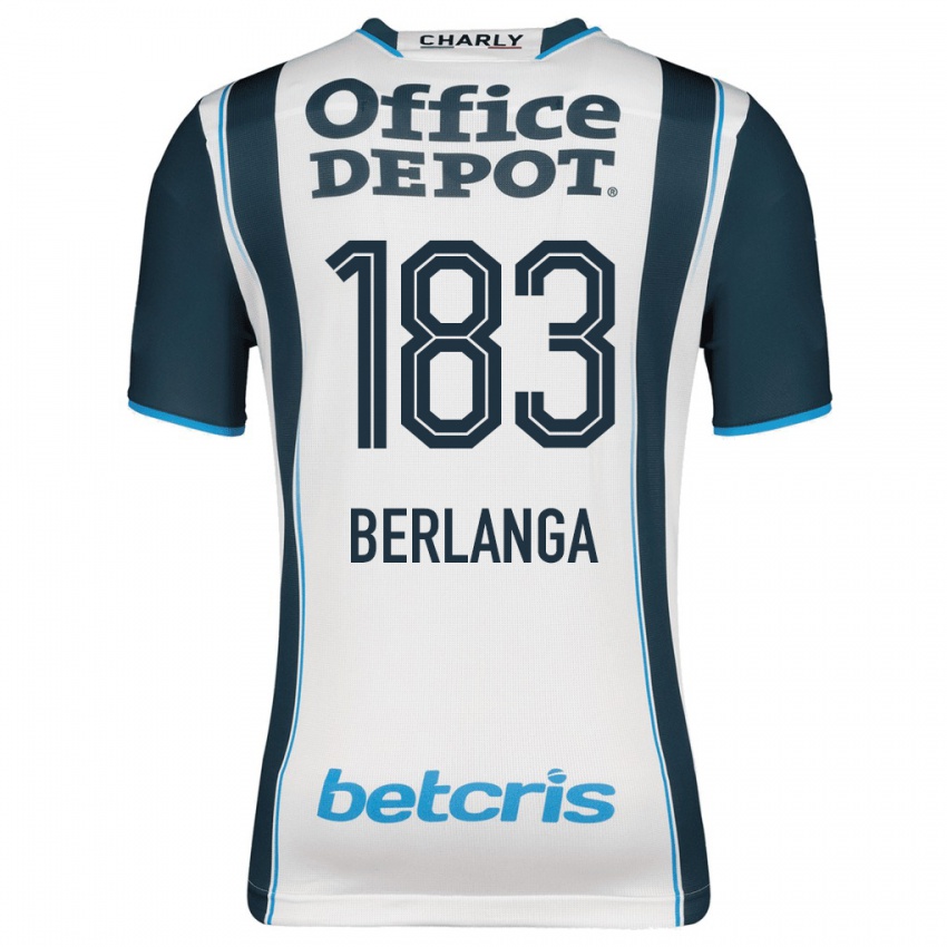 Niño Camiseta Jorge Berlanga #183 Armada 1ª Equipación 2023/24 La Camisa México