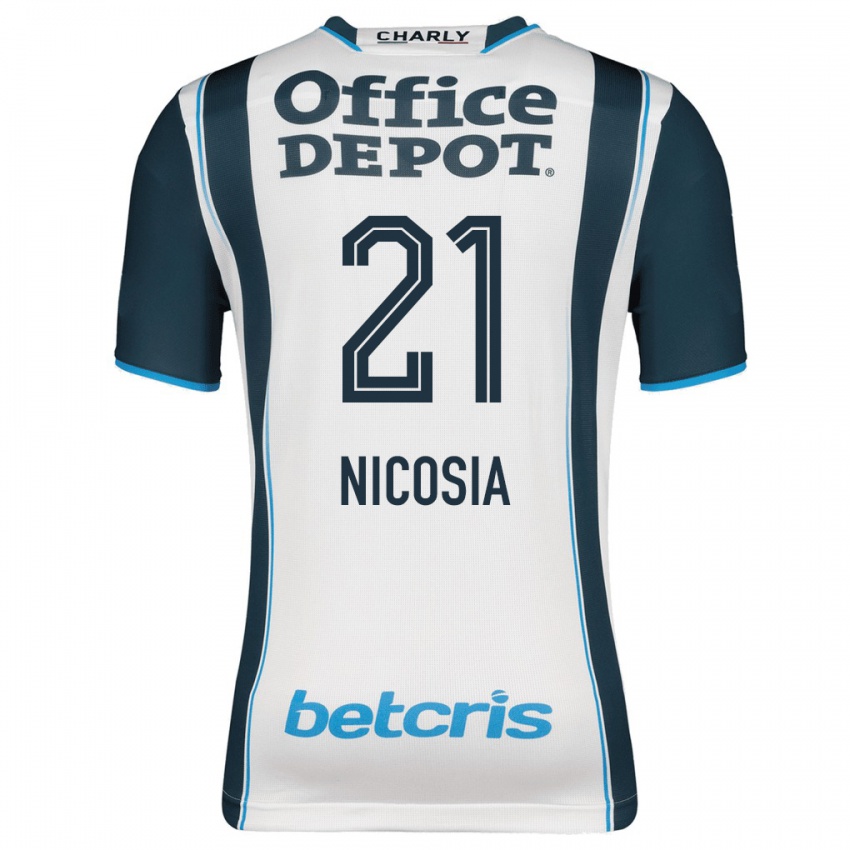 Niño Camiseta Nina Nicosia #21 Armada 1ª Equipación 2023/24 La Camisa México
