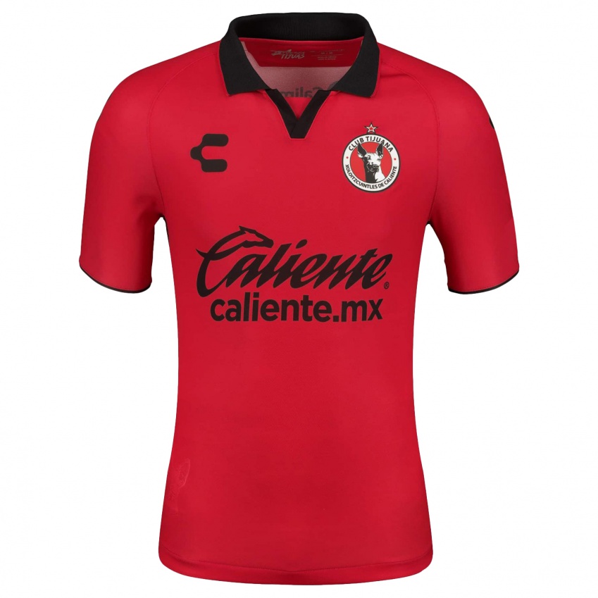 Niño Camiseta Sanjuana Muñoz #11 Rojo 1ª Equipación 2023/24 La Camisa México