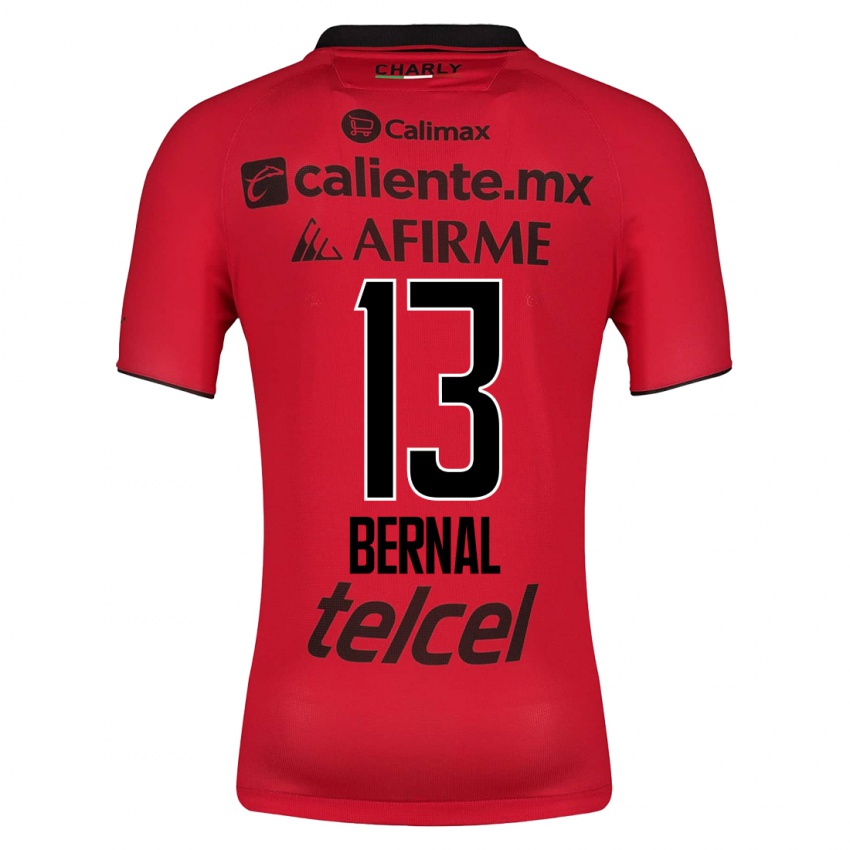 Niño Camiseta Mayra Pelayo-Bernal #13 Rojo 1ª Equipación 2023/24 La Camisa México