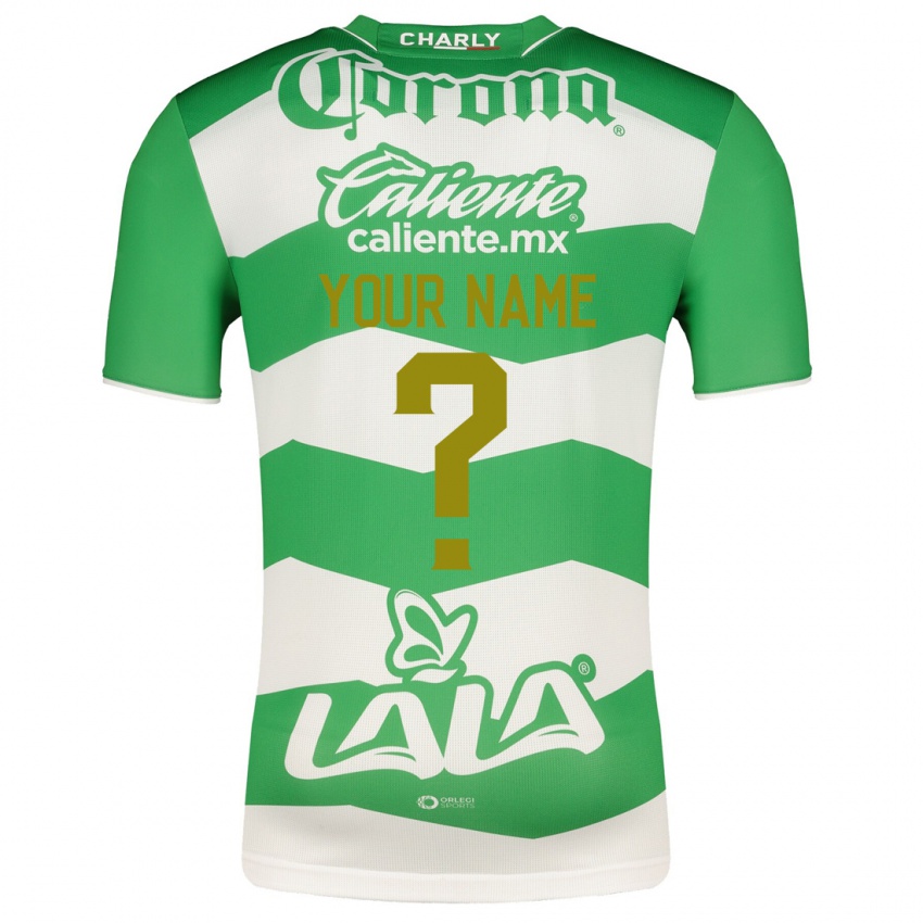 Niño Camiseta Su Nombre #0 Verde 1ª Equipación 2023/24 La Camisa México