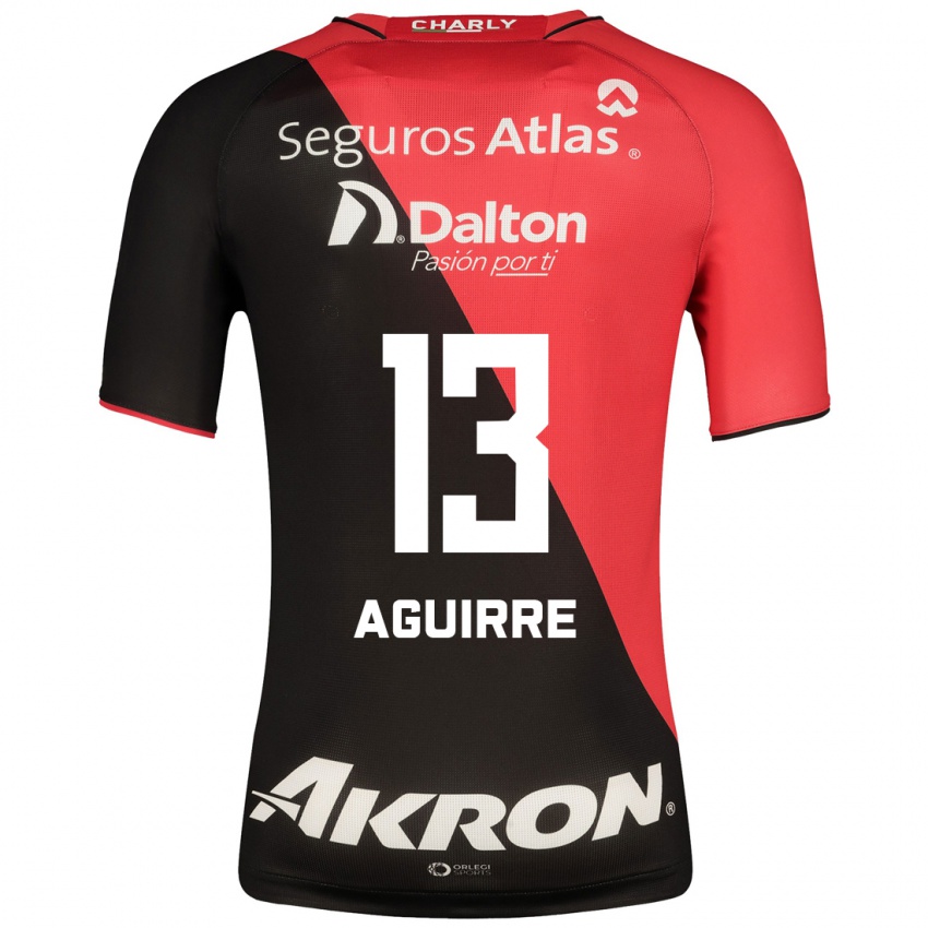 Niño Camiseta Gaddi Aguirre #13 Negro 1ª Equipación 2023/24 La Camisa México