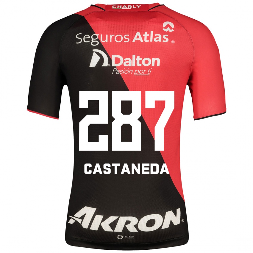 Niño Camiseta Mariano Castañeda #287 Negro 1ª Equipación 2023/24 La Camisa México