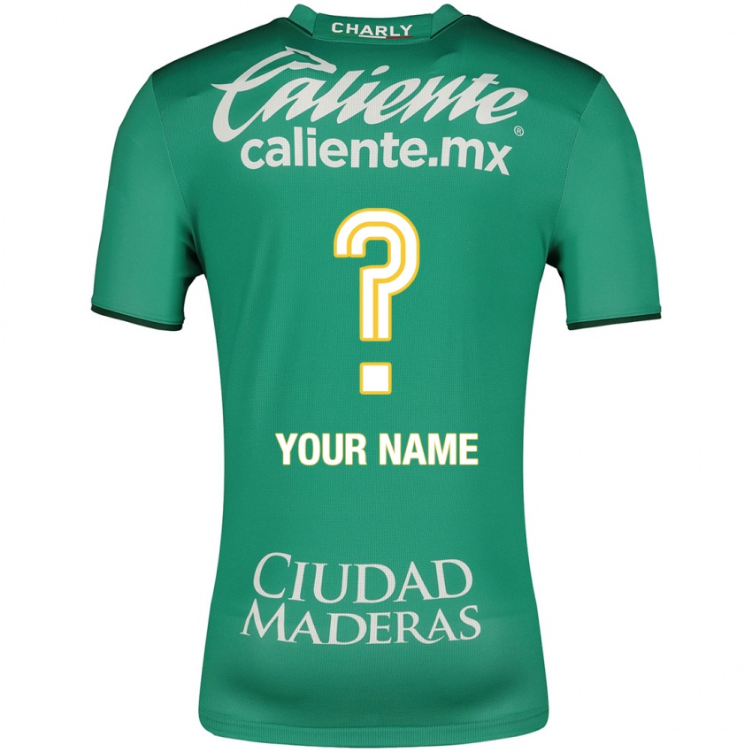 Niño Camiseta Su Nombre #0 Verde 1ª Equipación 2023/24 La Camisa México