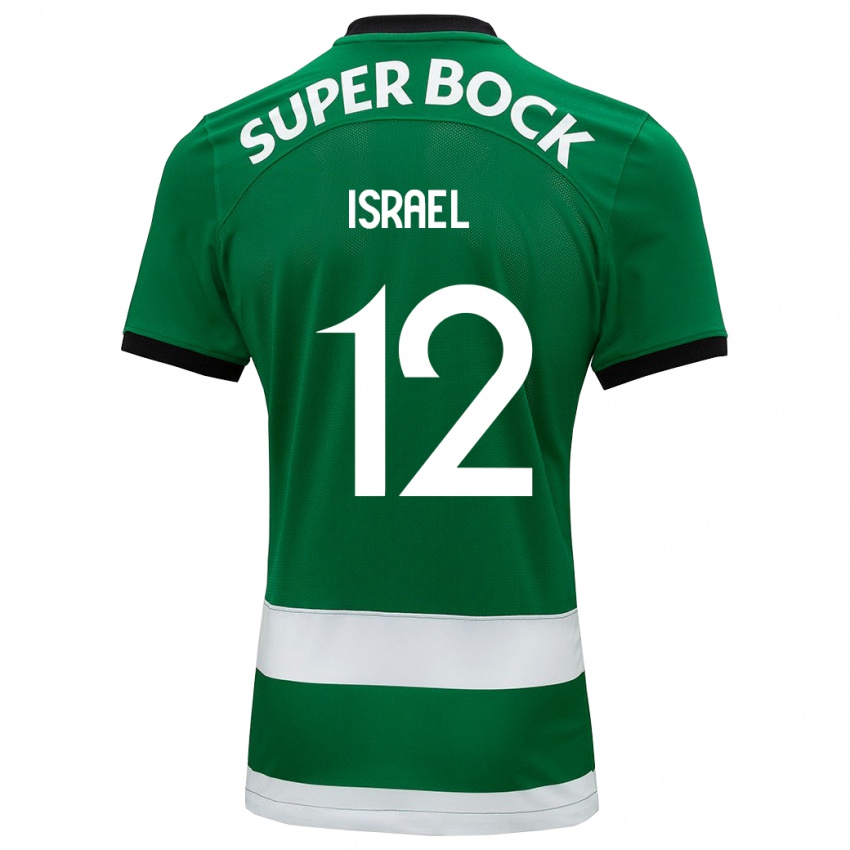 Niño Camiseta Franco Israel #12 Verde 1ª Equipación 2023/24 La Camisa México