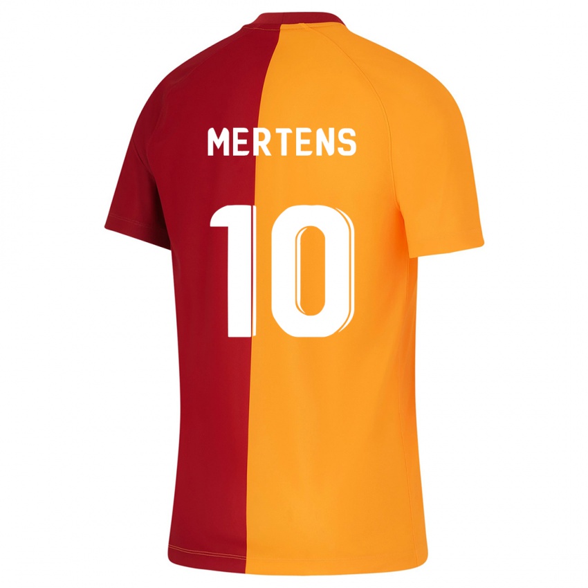 Niño Camiseta Dries Mertens #10 Naranja 1ª Equipación 2023/24 La Camisa México