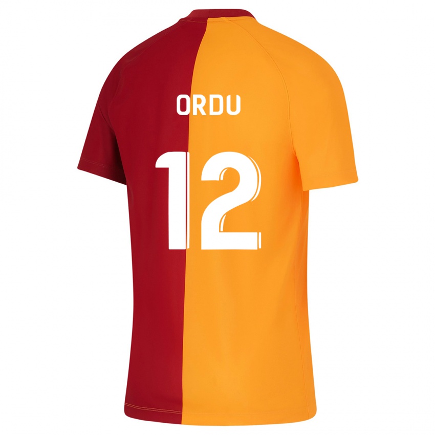 Niño Camiseta Atakan Ordu #12 Naranja 1ª Equipación 2023/24 La Camisa México