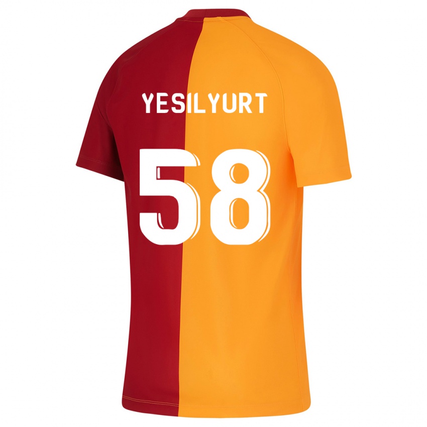 Niño Camiseta Ali Yeşilyurt #58 Naranja 1ª Equipación 2023/24 La Camisa México