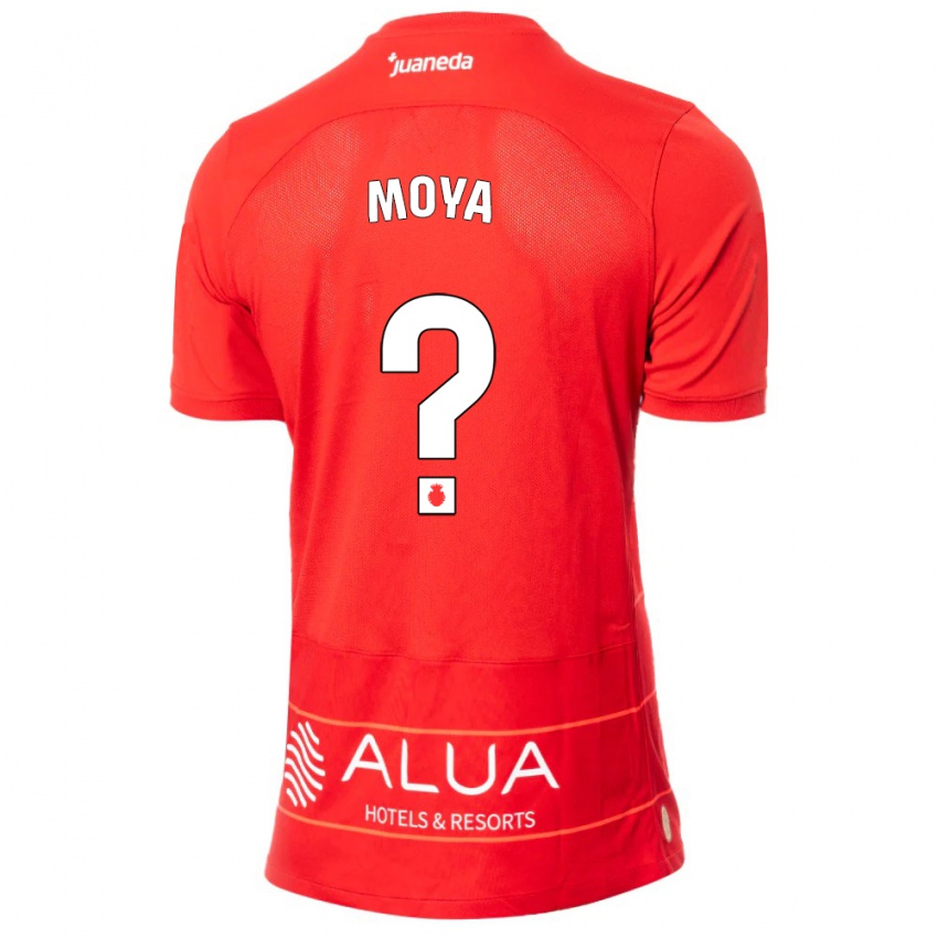 Niño Camiseta Pablo Moyá #0 Rojo 1ª Equipación 2023/24 La Camisa México