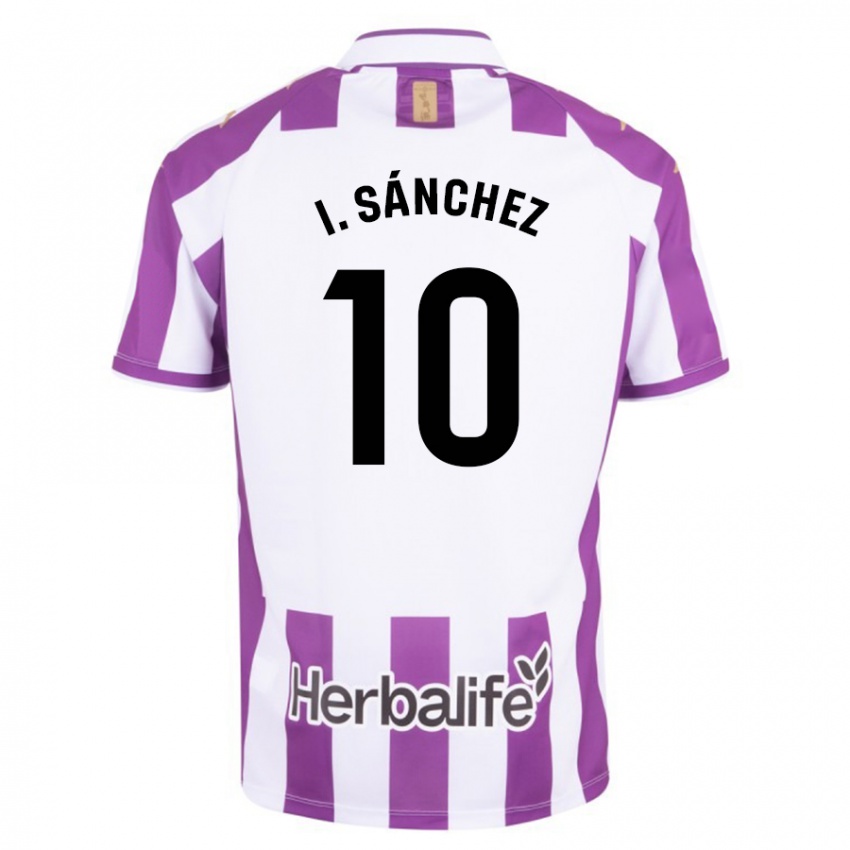 Niño Camiseta Iván Sánchez #10 Morado 1ª Equipación 2023/24 La Camisa México