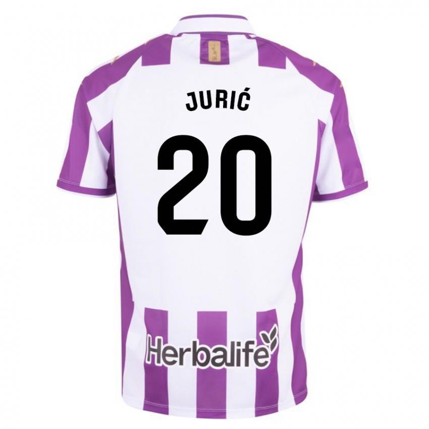 Niño Camiseta Stanko Juric #20 Morado 1ª Equipación 2023/24 La Camisa México