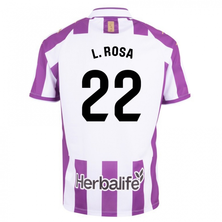 Niño Camiseta Lucas Rosa #22 Morado 1ª Equipación 2023/24 La Camisa México