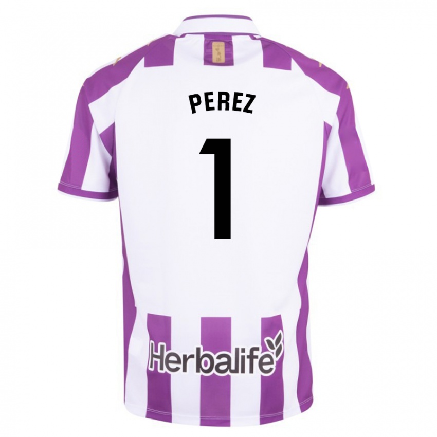 Niño Camiseta Fer Pérez #1 Morado 1ª Equipación 2023/24 La Camisa México