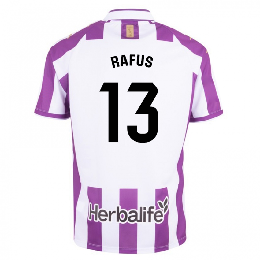Niño Camiseta Arnau Rafus #13 Morado 1ª Equipación 2023/24 La Camisa México