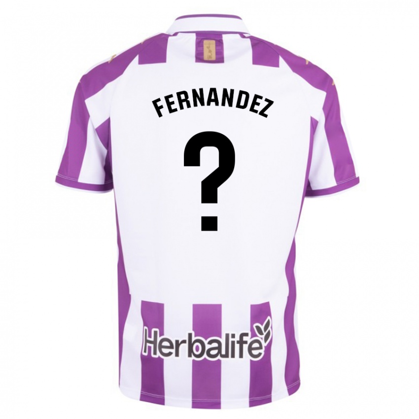 Niño Camiseta Samu Fernández #0 Morado 1ª Equipación 2023/24 La Camisa México