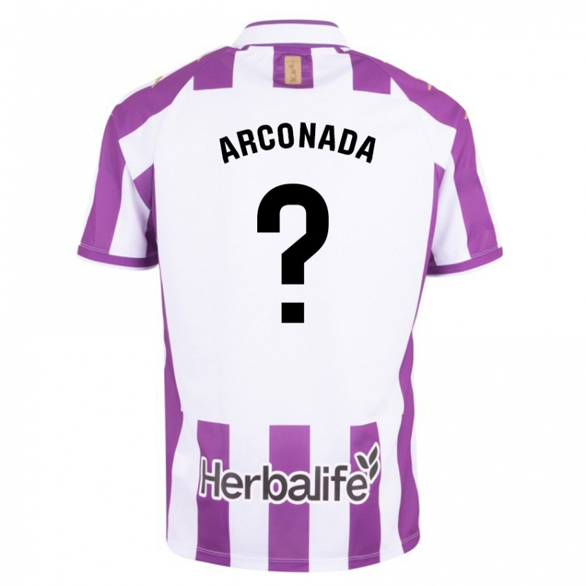 Niño Camiseta Diego Arconada #0 Morado 1ª Equipación 2023/24 La Camisa México