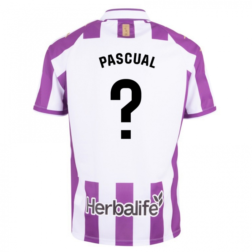 Niño Camiseta Adrián Pascual #0 Morado 1ª Equipación 2023/24 La Camisa México