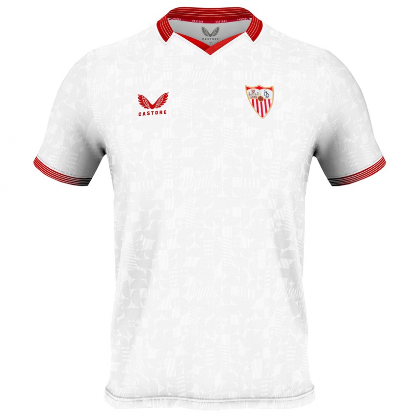 Niño Camiseta Álvaro Díaz #0 Blanco 1ª Equipación 2023/24 La Camisa México