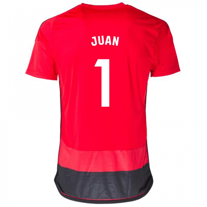 Niño Camiseta Ramón Juan #1 Negro Rojo 1ª Equipación 2023/24 La Camisa México