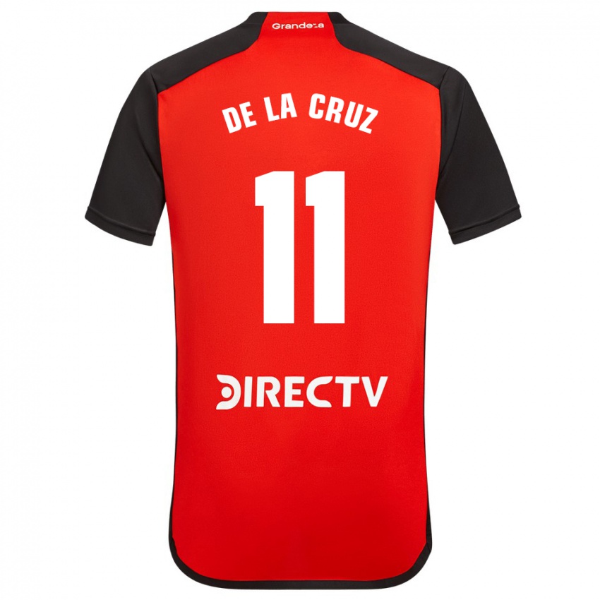 Niño Camiseta Nicolas De La Cruz #11 Rojo 2ª Equipación 2023/24 La Camisa México