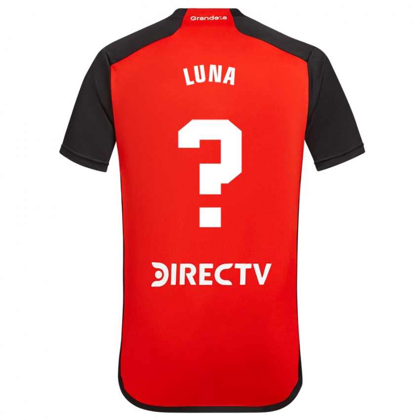 Niño Camiseta Jonás Luna #0 Rojo 2ª Equipación 2023/24 La Camisa México