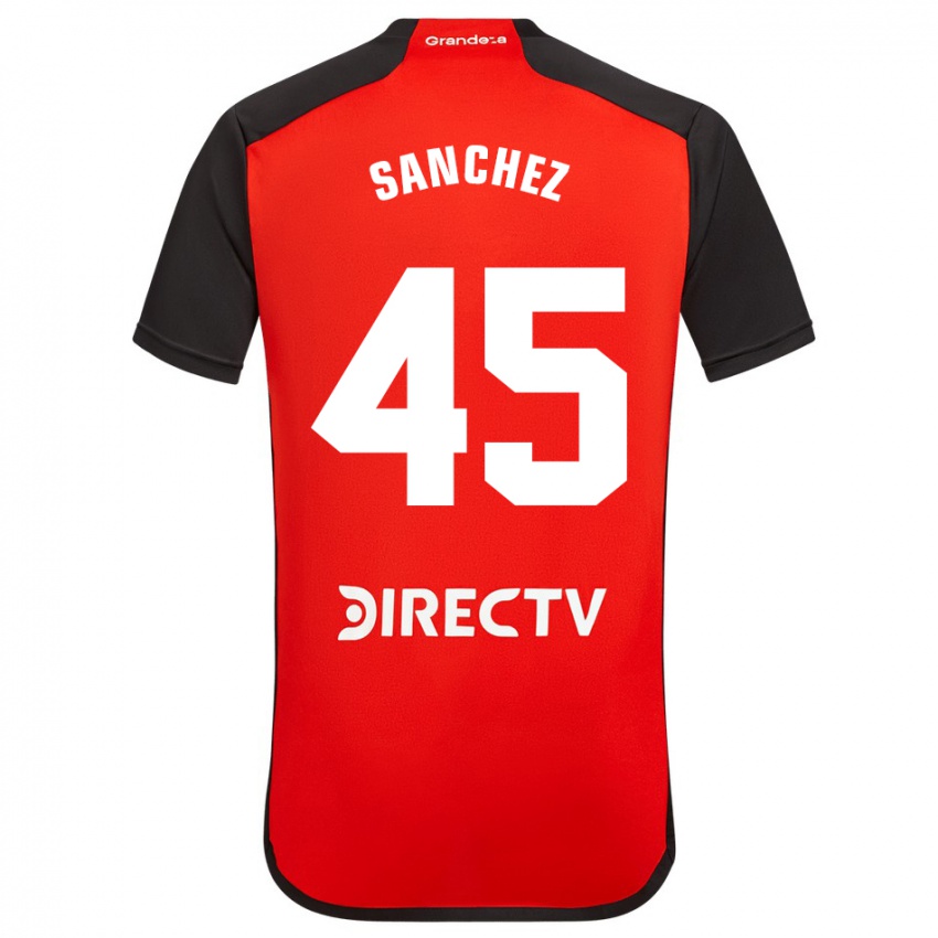 Niño Camiseta Sebastián Sánchez #45 Rojo 2ª Equipación 2023/24 La Camisa México