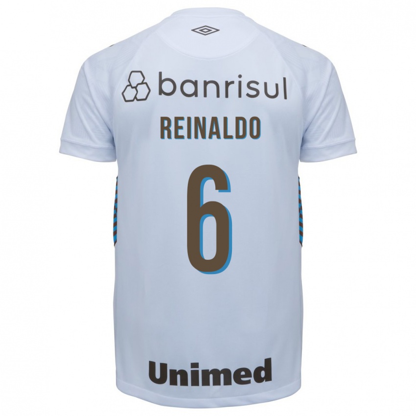 Niño Camiseta Reinaldo #6 Blanco 2ª Equipación 2023/24 La Camisa México