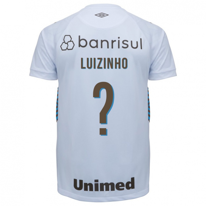 Niño Camiseta Luizinho #0 Blanco 2ª Equipación 2023/24 La Camisa México