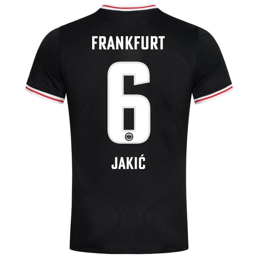 Niño Camiseta Kristijan Jakic #6 Negro 2ª Equipación 2023/24 La Camisa México