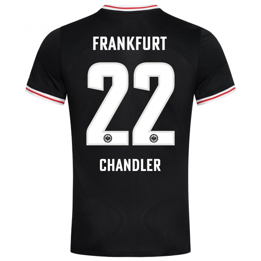 Niño Camiseta Timothy Chandler #22 Negro 2ª Equipación 2023/24 La Camisa México