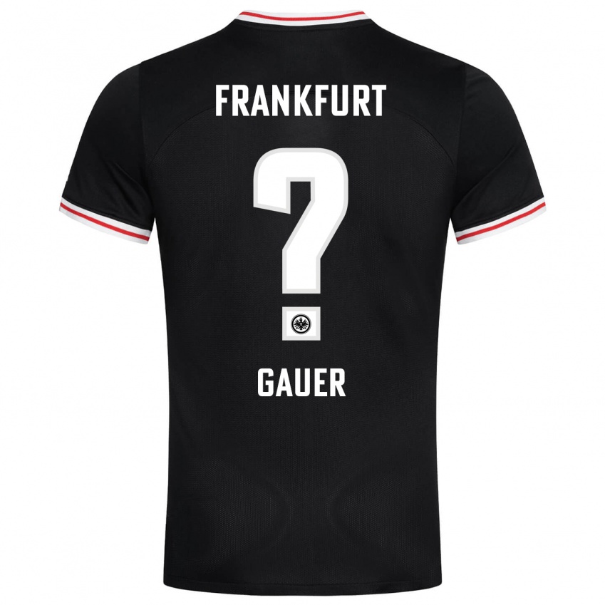 Niño Camiseta Luke Gauer #0 Negro 2ª Equipación 2023/24 La Camisa México