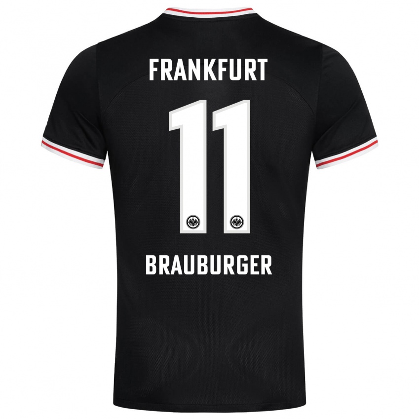 Niño Camiseta Maximilian Brauburger #11 Negro 2ª Equipación 2023/24 La Camisa México