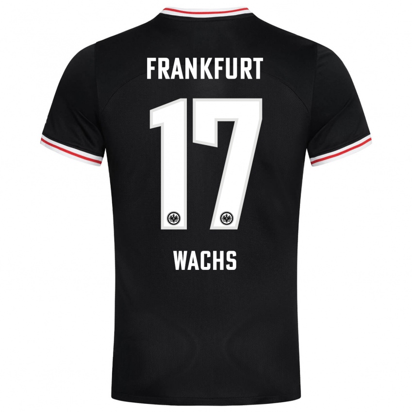 Niño Camiseta Marc Wachs #17 Negro 2ª Equipación 2023/24 La Camisa México